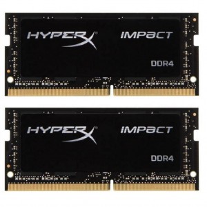 Kingston HX424S15IBK2/64 SoDIMM DDR4 64GB 2x32GB 2400 MHz HyperX Impact