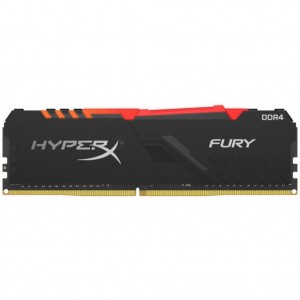 Kingston HX426C16FB3A/8 DDR4 8GB 2666 MHz HyperX Fury Black RGB