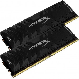 Kingston HX433C16PB3K2/32 DDR4 32GB 2x16GB 3333 MHz HyperX Predator Kingston HX433C16PB3K2/32 DDR4 32GB 2x16GB 3333 MHz HyperX Predator