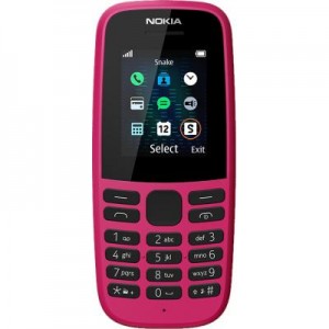 Nokia 105 New Dual Pink