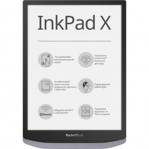 PocketBook 1004 InkPad X Metallic Grey
