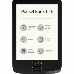 PocketBook 616 Basic Lux2 Obsidian Black