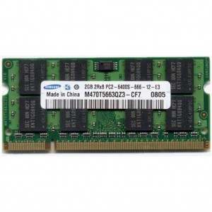 Samsung M470T5663QZ3-CF7 SoDIMM DDR2 2GB 800 MHz