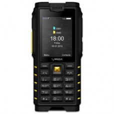 Sigma Mobile X-Treame DZ68 Black-Yellow Sigma Mobile X-Treame DZ68 Black-Yellow