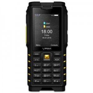Sigma Mobile X-Treame DZ68 Black-Yellow