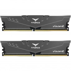 Team TLZGD416G3200HC16CDC01 DDR4 16GB 2x8GB 3200 MHz T-Force Vulcan Z Gray Team TLZGD416G3200HC16CDC01 DDR4 16GB 2x8GB 3200 MHz T-Force Vulcan Z Gray