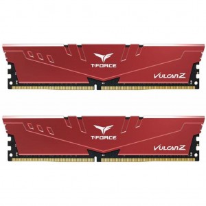 Team TLZRD416G3000HC16CDC01 DDR4 16GB 2x8GB 3000 MHz T-Force Vulcan Z Red