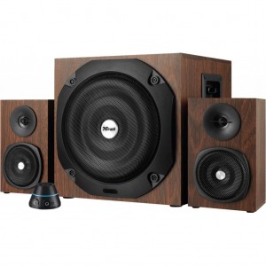 Trust Vigor 2.1 Subwoofer Speaker Set - brown